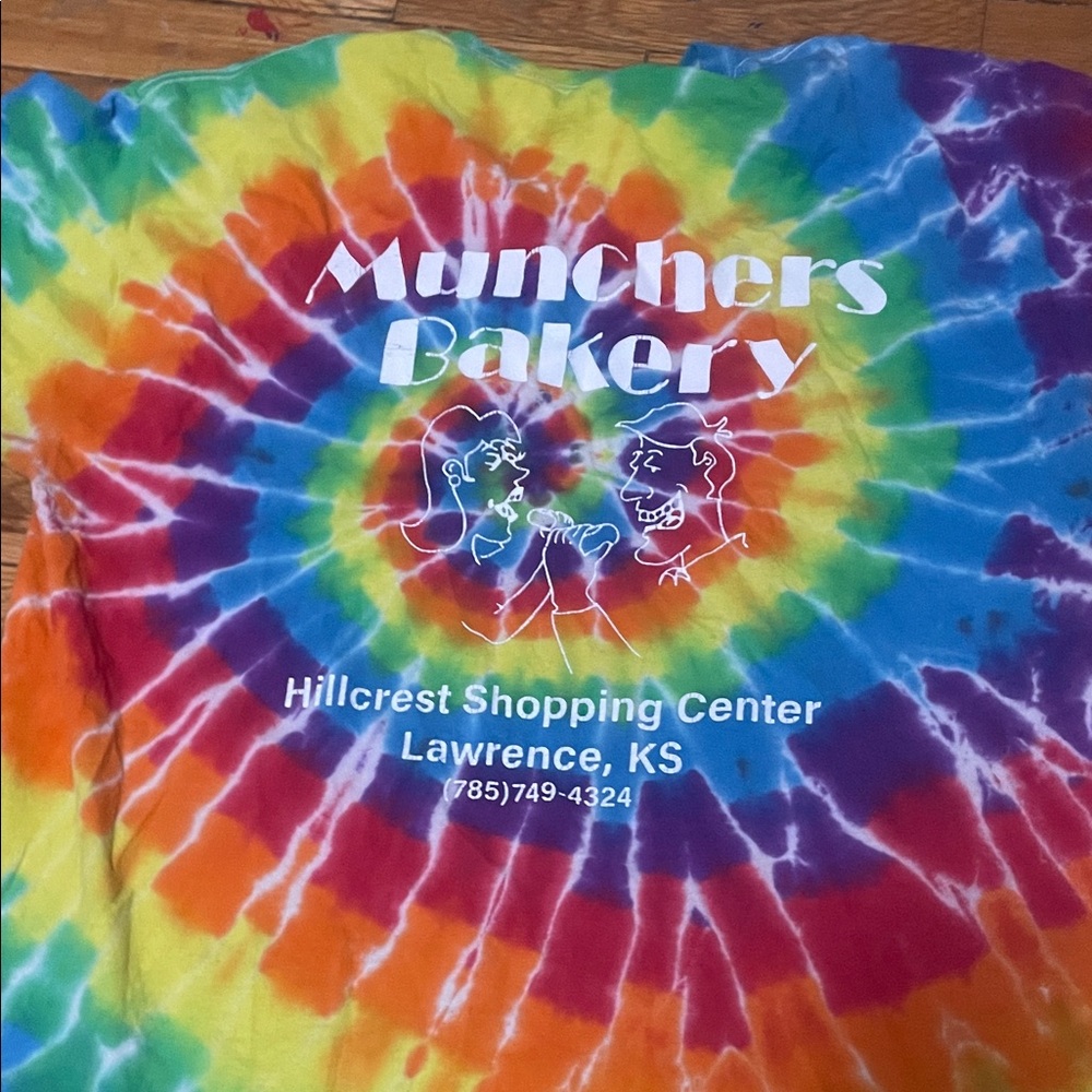Gildan Multicolor Tie-Dye Short Sleeve Tee